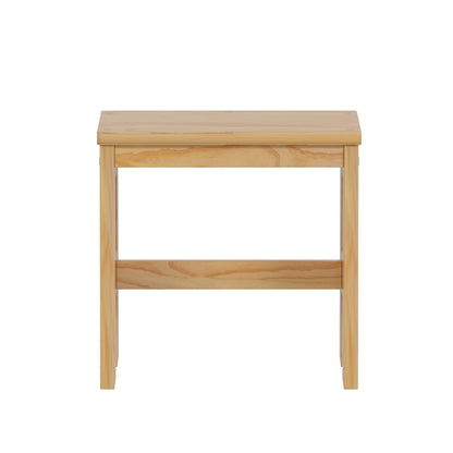 Twin Size Daybed With Storage Shelves And Lockers, Multi Functional Bed With Study Desk And Matching Stool - Natural