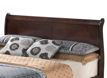 Full Bed Charming Traditional - Cappuccino