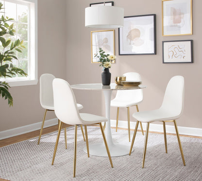 Pebble - Modern Table - White