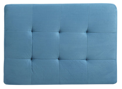 Stylish Aqua Ottoman For Any Room - Aqua Blue
