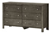 Elegant Transitional Dresser - Gray