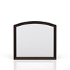 Elegant Design Mirror - Dark Cherry