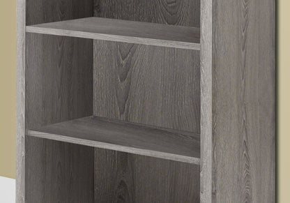 Bookshelf, Bookcase, Etagere, 5 Tier, For Office, Contemporary & Modern - Taupe