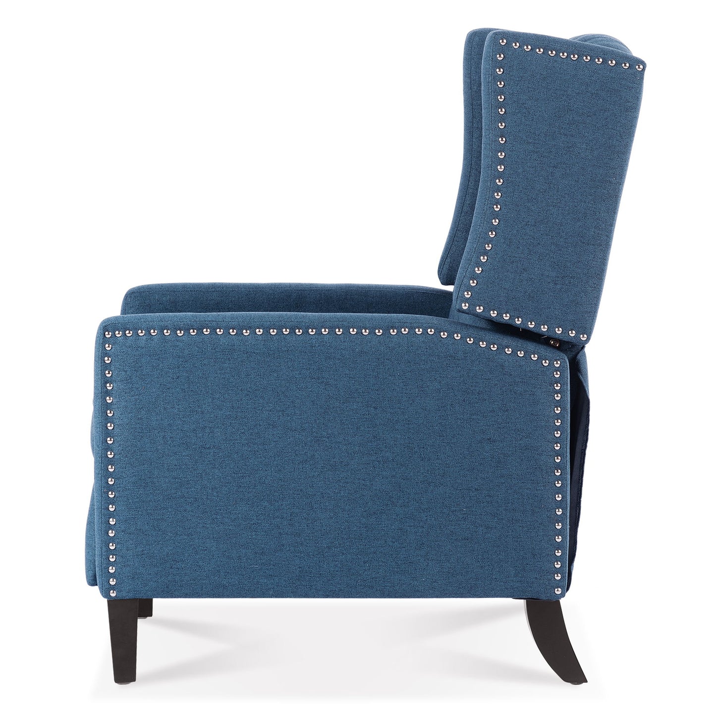 Manual Wing Chair Recliner - Blue