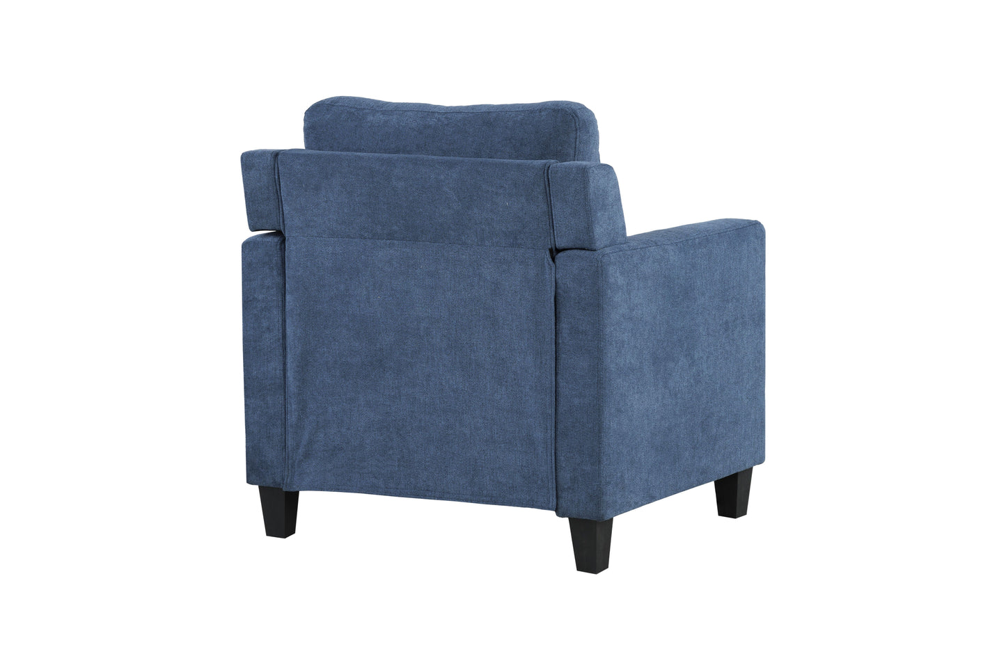 Horatio - Chenille Chair - Navy
