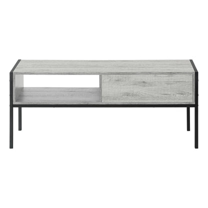 TV Stand, Console, Media Entertainment Center, Storage Drawer, Contemporary & Modern - Gray