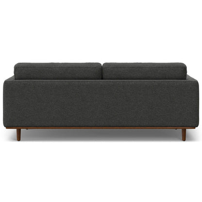 Morrison - Sofa And Ottoman Set - Charcoal Gray