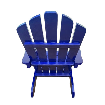 Outdoor Or Indoor Children Adirondack Chair - Blue