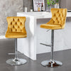 Swivel Velvet Barstools Adjusatble Seat Height From 25-33