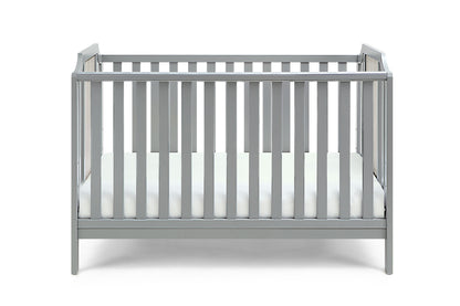 Brees Island - 3 In 1 Convertible Crib - Gray / Graystone