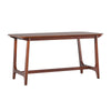 Mid-Century Modern Dining Table With Trestle Base - Walnut
