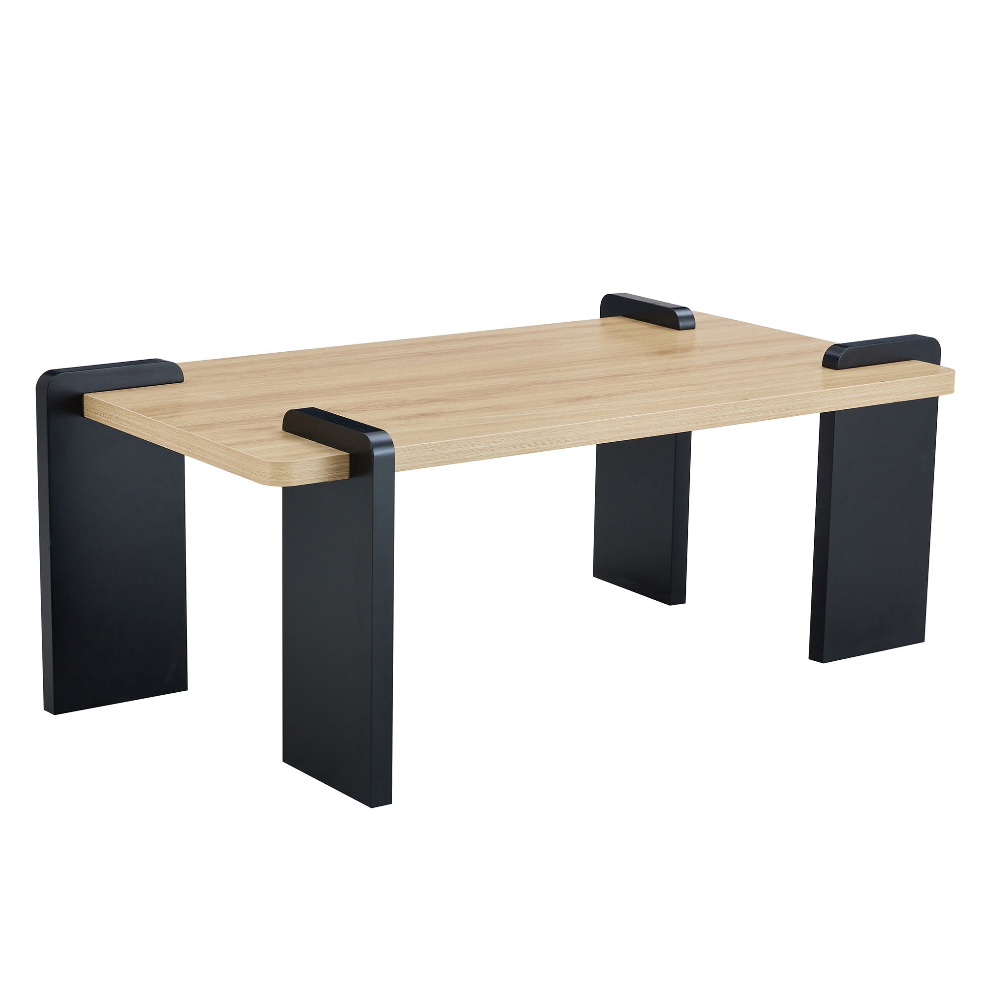Coffee Table, Suitable For Modern Minimalist Living Rooms - Natural Wood