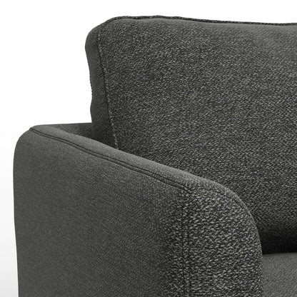 Livingston - Upholstered Sofa - Charcoal Gray