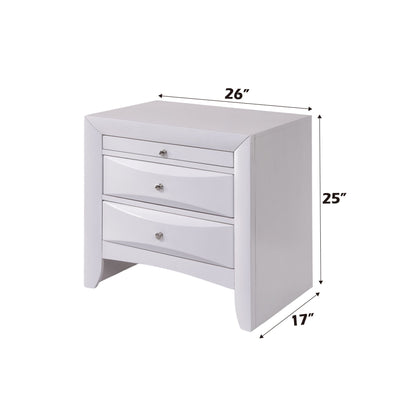 Ireland - Nightstand - White