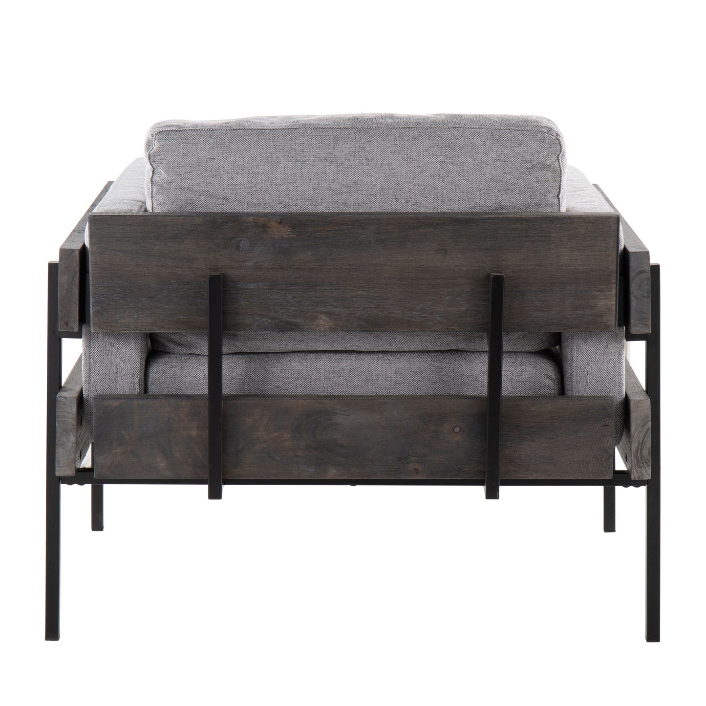 Kari - Farmhouse Chair - Black / Gray / Light Gray
