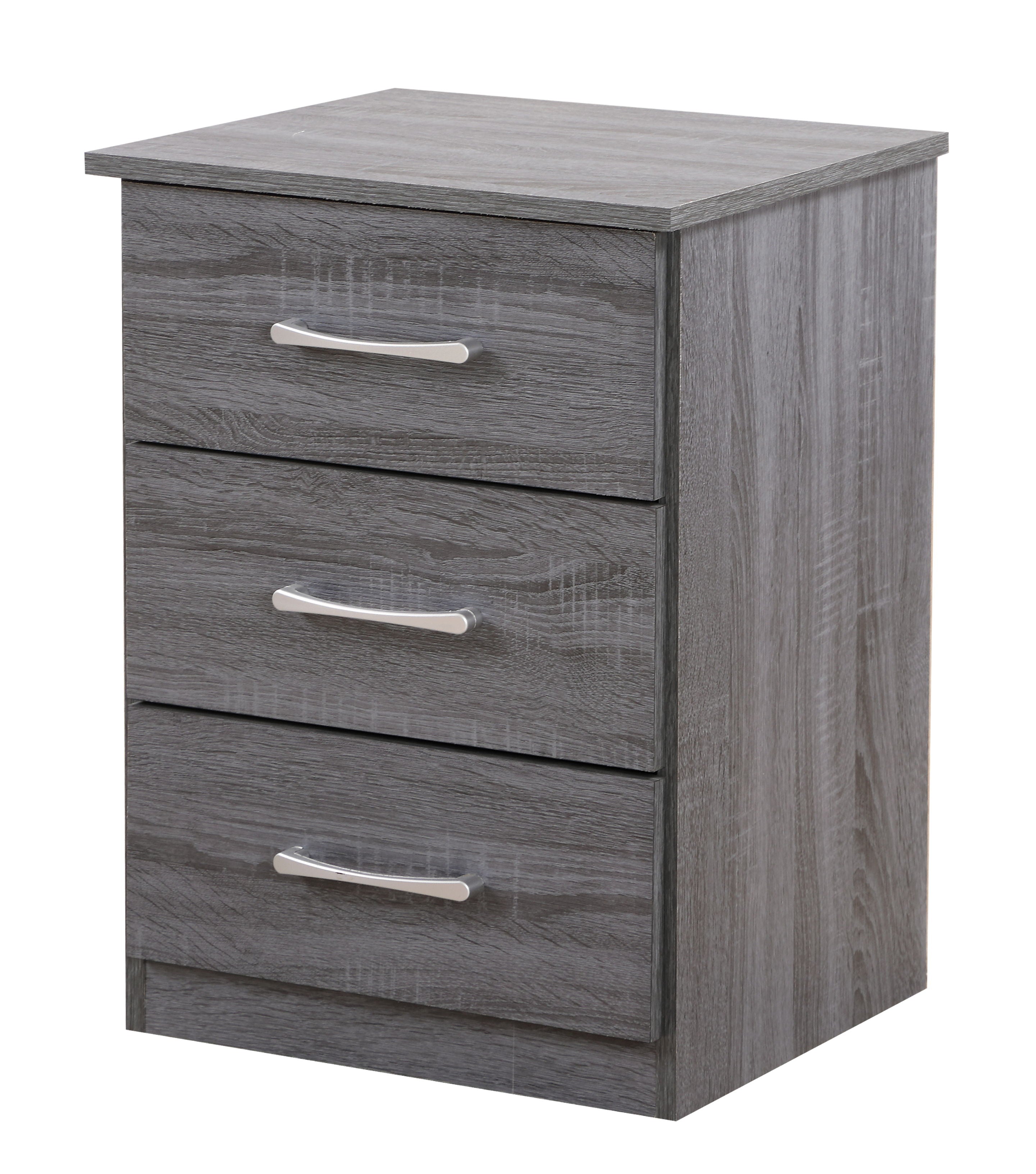 Boston - Nightstand - Gray