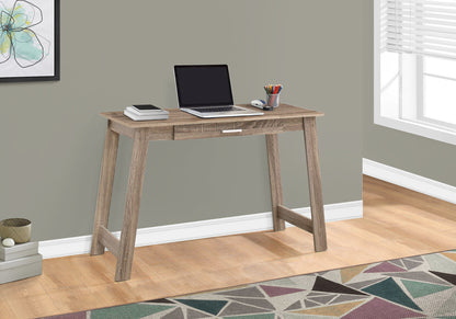 Computer Desk For Home Office, Laptop, Storage Drawers, Contemporary & Modern - Taupe