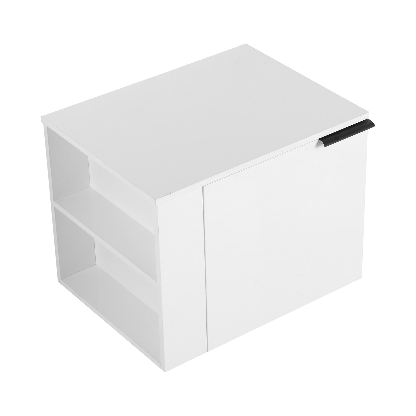 Modern 24" Bathroom Vanity, Suitable For Small Bathroom Spaces - White Oak