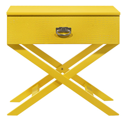 Xavier - Nightstand - Yellow