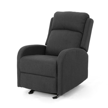 Wide Manual Rocker Standard Recliner - Dark Gray
