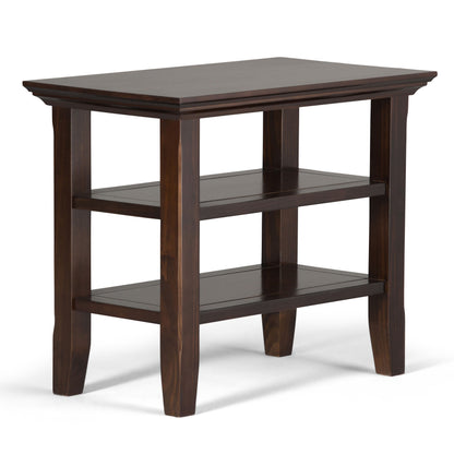 Acadian - Narrow Side Table - Brunette Brown