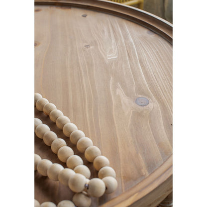 Round 2 Tiered Side Tabel, End Tabel For Lving Room Bedroom Entryway - Brown