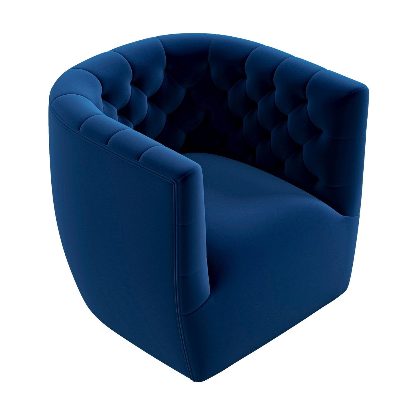 Delaney - Swivel Chair - Dark Blue