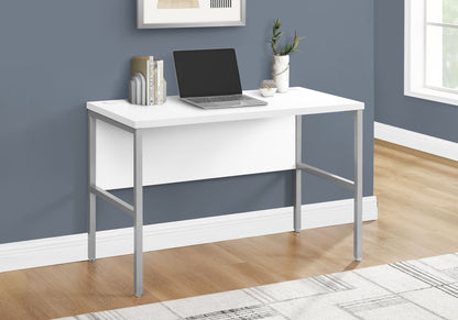 Computer Desk, Home Office, Commercial Grade, Contemporary & Modern - White
