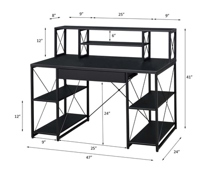 Amiel - All Purpose Writing Desk - Black