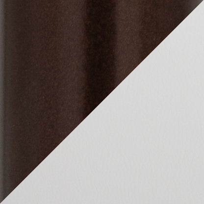 Renee - Contemporary Chair - Copper / White