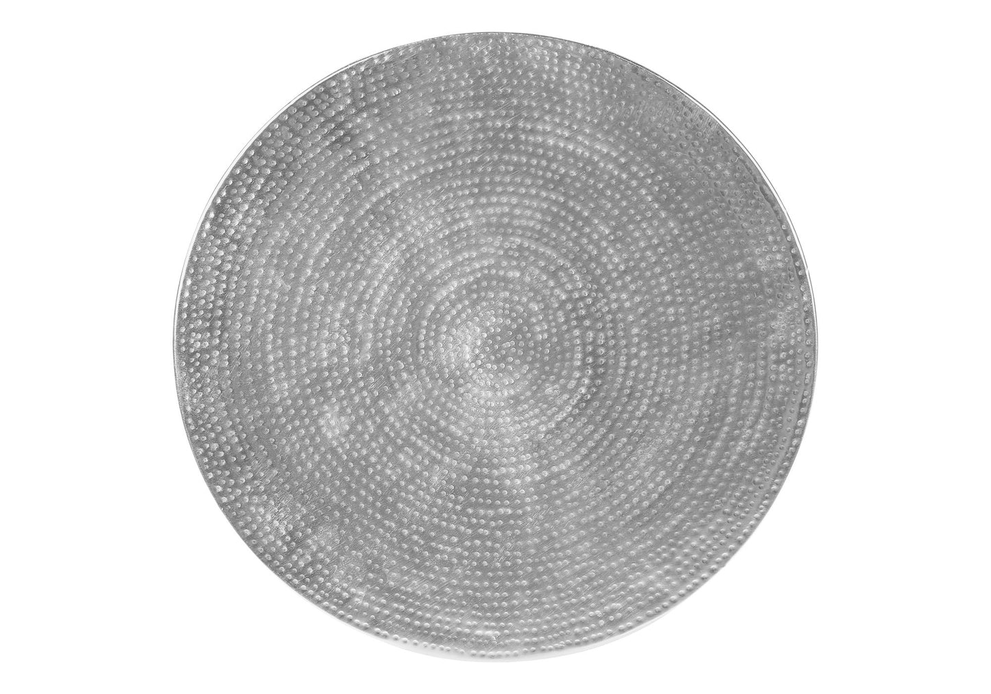 Drum Accent Side Table, Contemporary, Elegant Design - Chrome