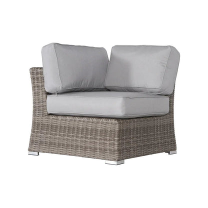 Outdoor Loveseat With Cushions - Gray Mix