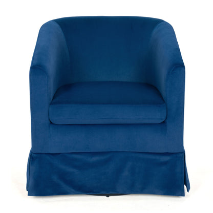 27.36" Wide Swivel Chair - Blue