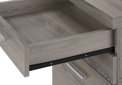 File Cabinet, Rolling Mobile, Storage Drawers, Printer Stand, Office, Contemporary And Modern - Taupe