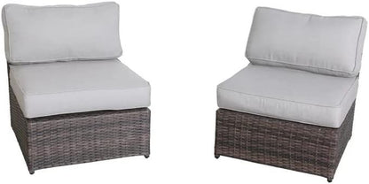 Patio Chair With Cushions - Brown