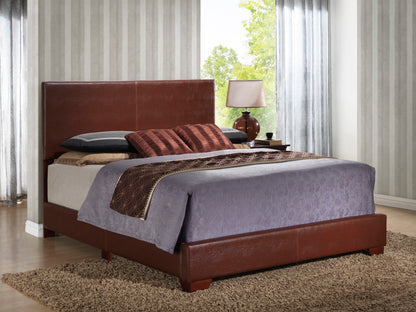 Aaron - Queen Bed - Light Brown