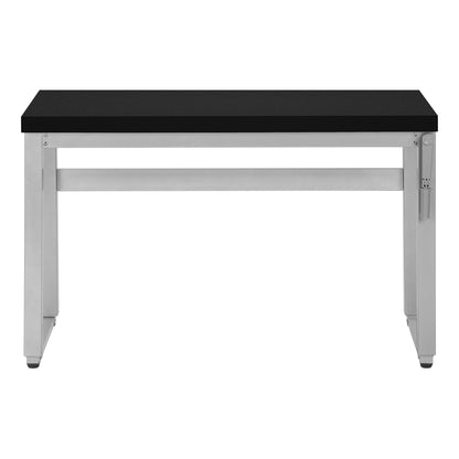 Computer Desk, Home Office, Standing, Adjustable, Laptop, Contemporary & Modern - Black