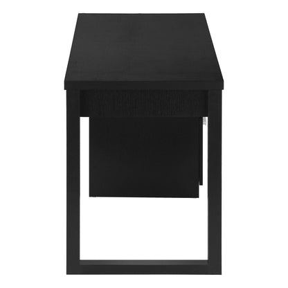 Computer Desk For Home Office, Laptop, Left Right Set - Up, Storage Drawers, Modern - Black