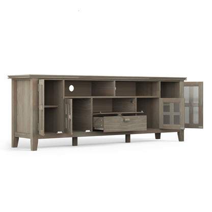 Artisan - TV Media Stand - Distressed Gray