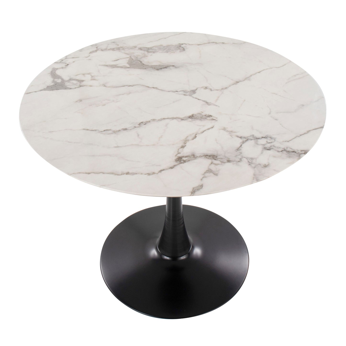 Pebble - Modern Table - Black / White