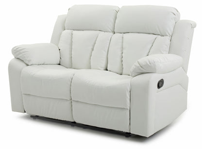 Reclining Loveseat For Relaxation - White