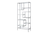 Bookshelf, Bookcase, Etagere, For Office, Contemporary & Modern - Silver