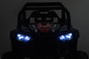 12V7A*2 30W*4 Four-Wheel Drive Leather Seat One Button Start, Forward And Backward, High And Low Speed, Music, Front Light, Power Display, Two Doors Can Open, 2.4G R / C, Seat Belt Four Wheel Absorber - Black