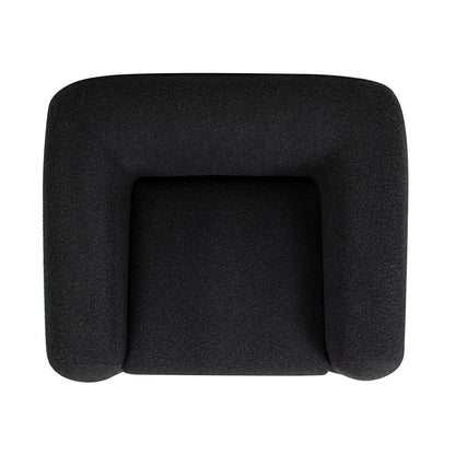 Alpine - Sherpa Arm Chair - Ebony Black
