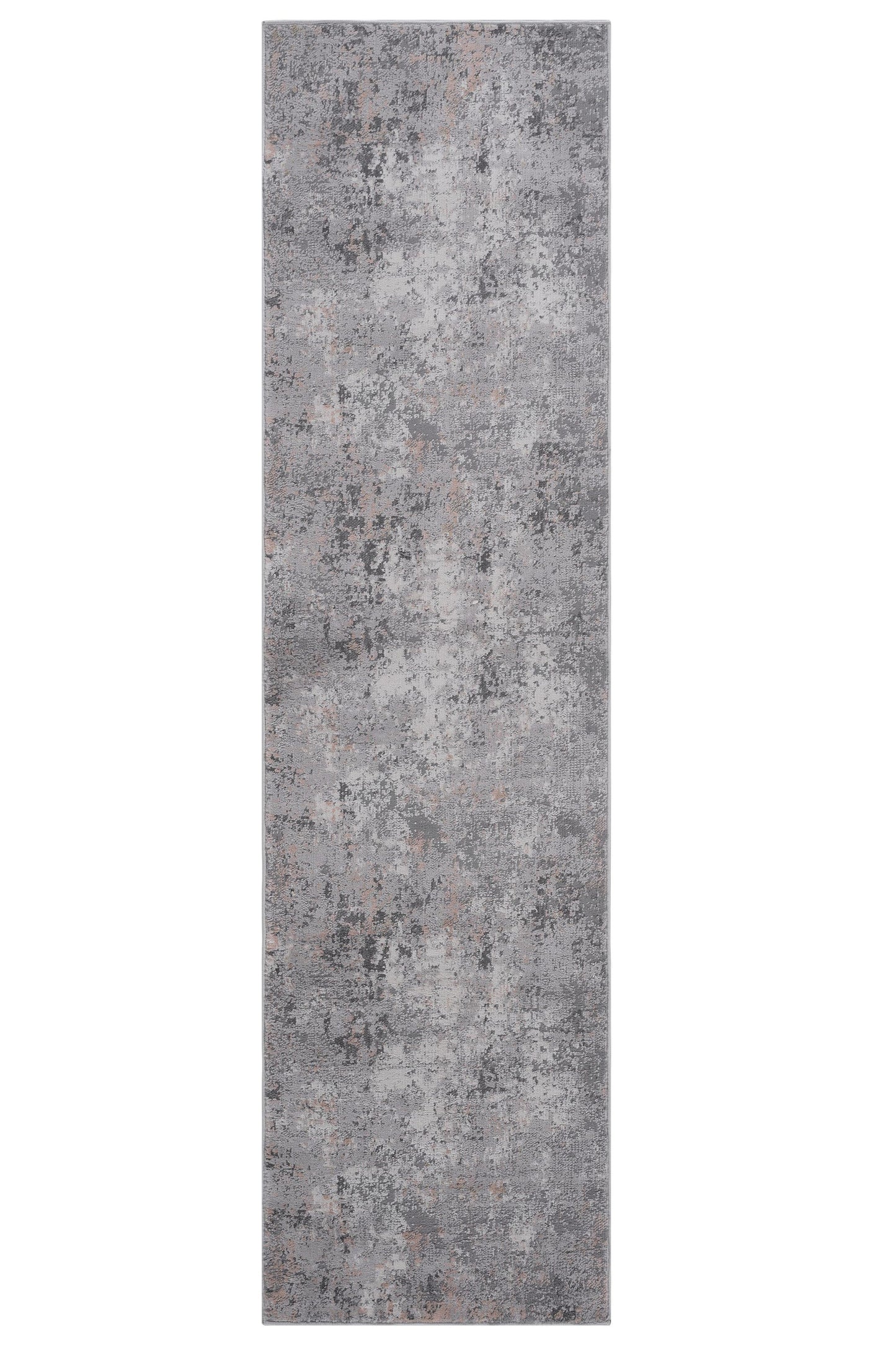 Marfi - 2' X 8' Abstract Runner Rug - Gray / Multi