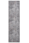 Marfi - 2' X 8' Abstract Runner Rug - Gray / Multi