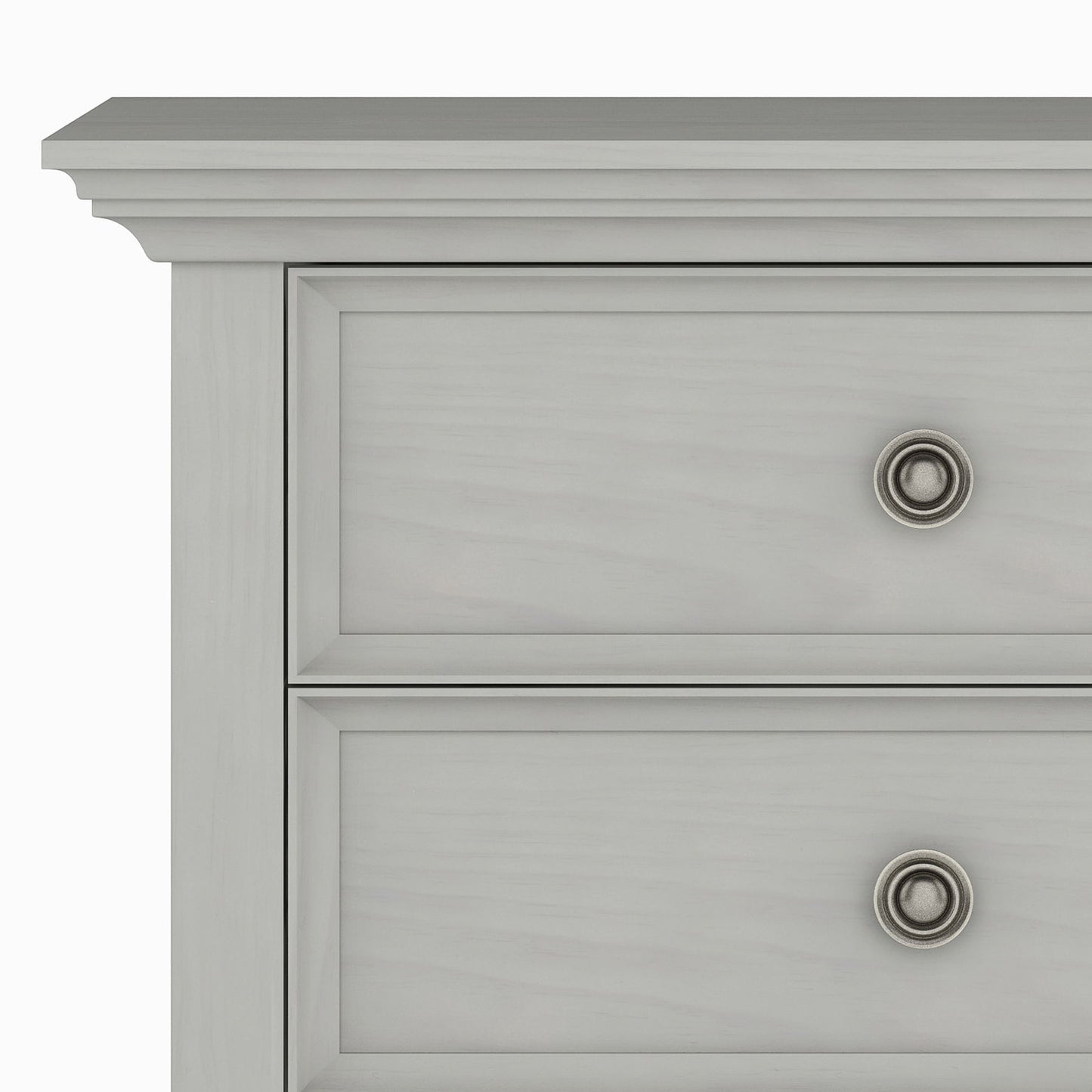 Amherst - Bedside Table - Fog Gray