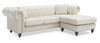 Nola - Sofa Chaise - Ivory