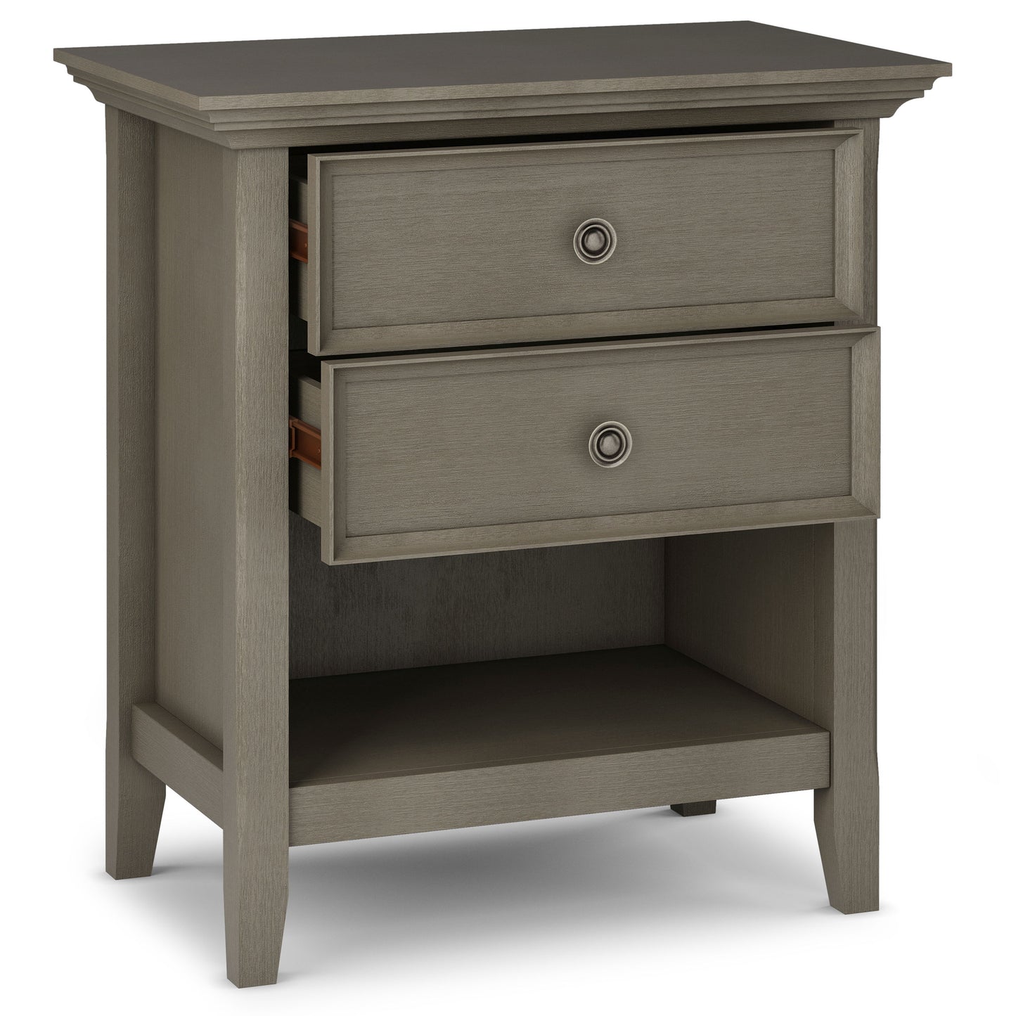 Amherst - Bedside Table - Farmhouse Gray