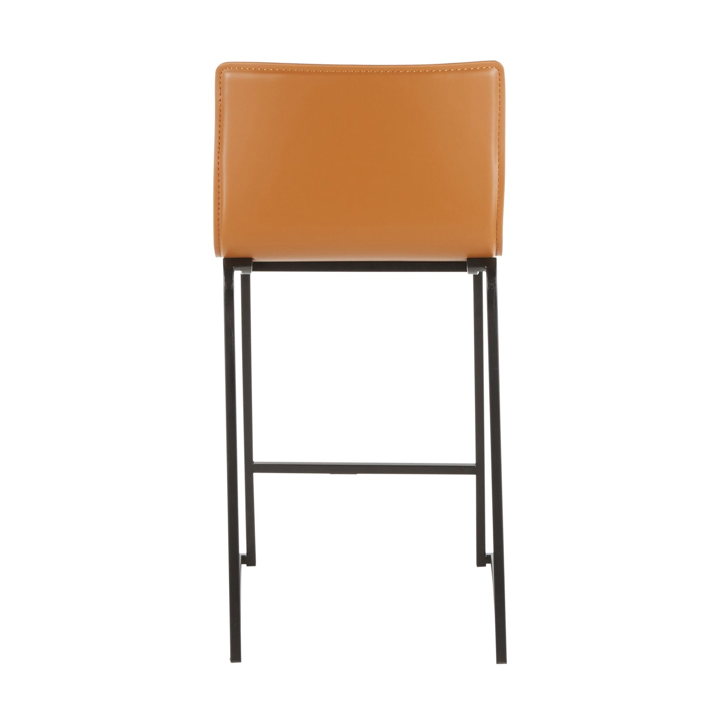 Mara - Contemporary Counter Stool (Set of 2) - Black / Camel